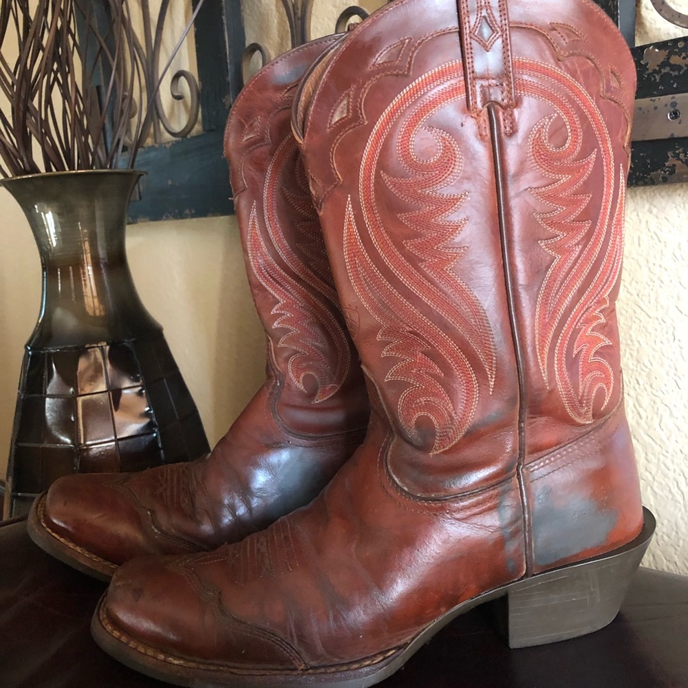 Ariat Square Toe Western Riding Boot